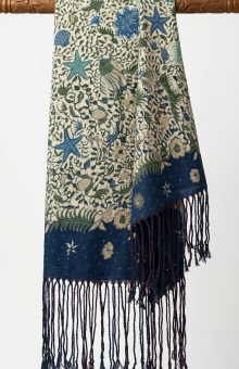 Samudera Nusantara Batik Tulis Cotton Scarf / Shawl