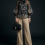 TEKAV Noir Series: Organza Tie-Neck Batik Blouse